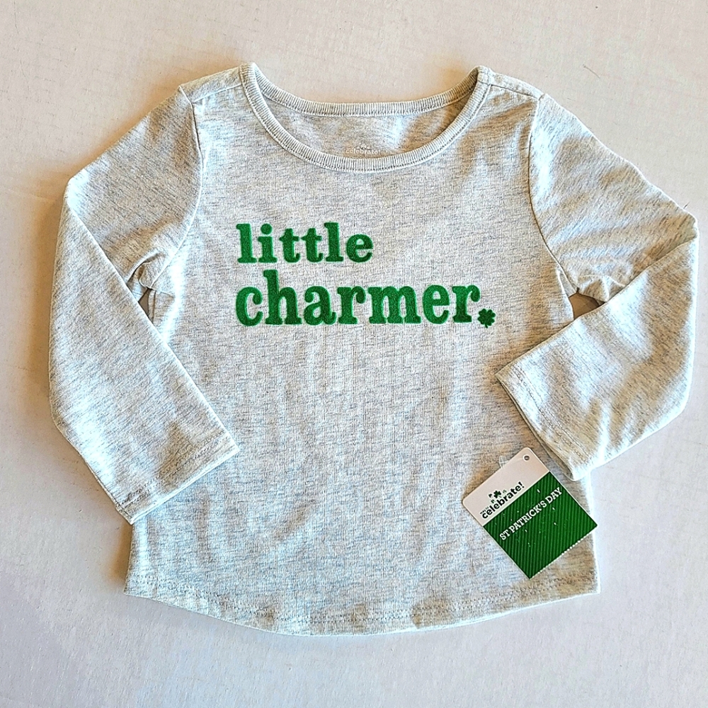 St. Patrick's Day Baby Long Sleeve Tee
